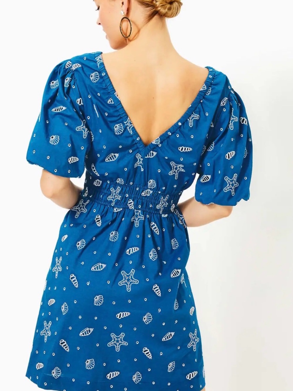 Lilly Pulitzer Kilynn Puff Sleeve Eyelet Dress - Picture 3 of 7
